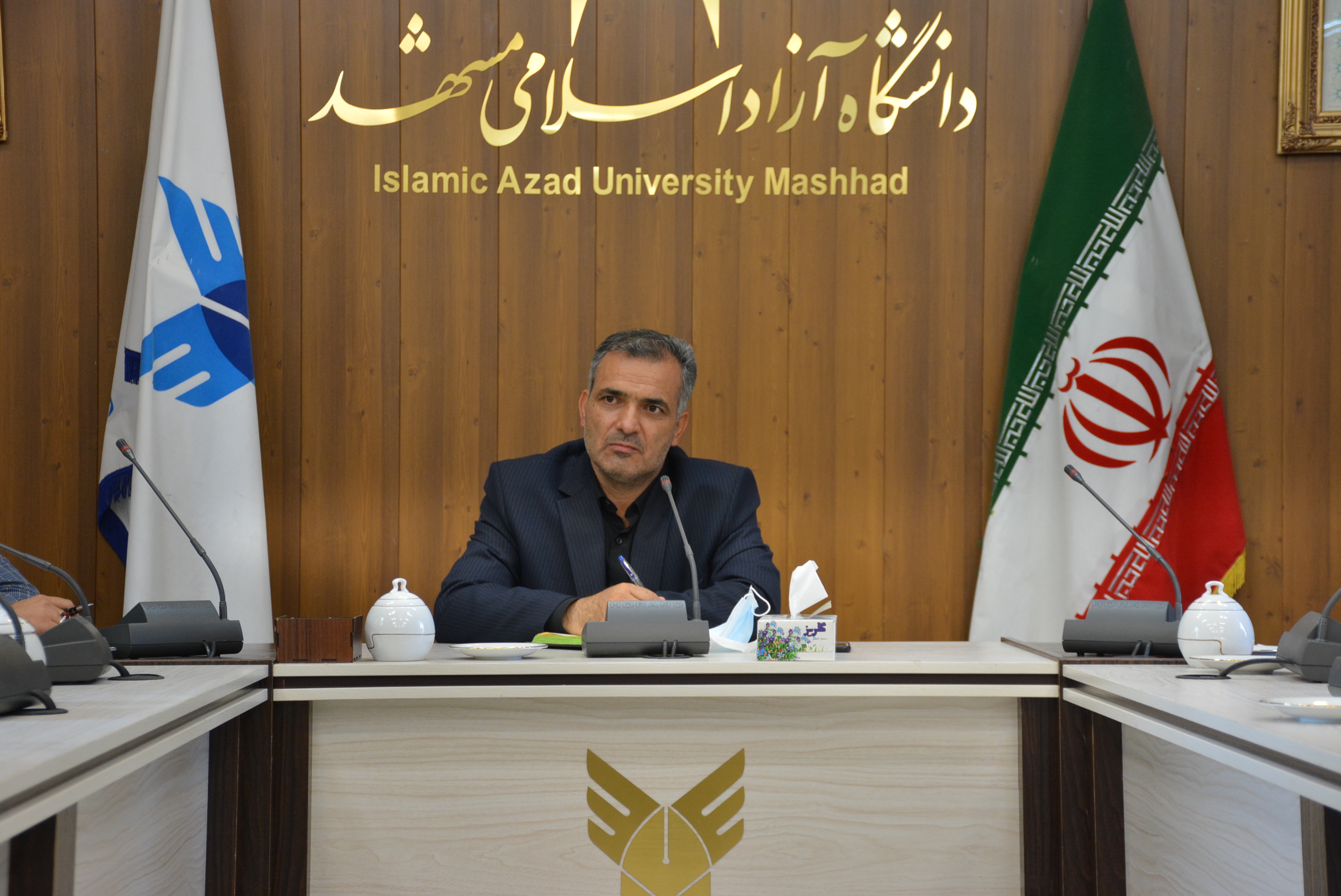 محسن مرادی رئیس دانشگاه آزاد اسلامی واحد مشهد