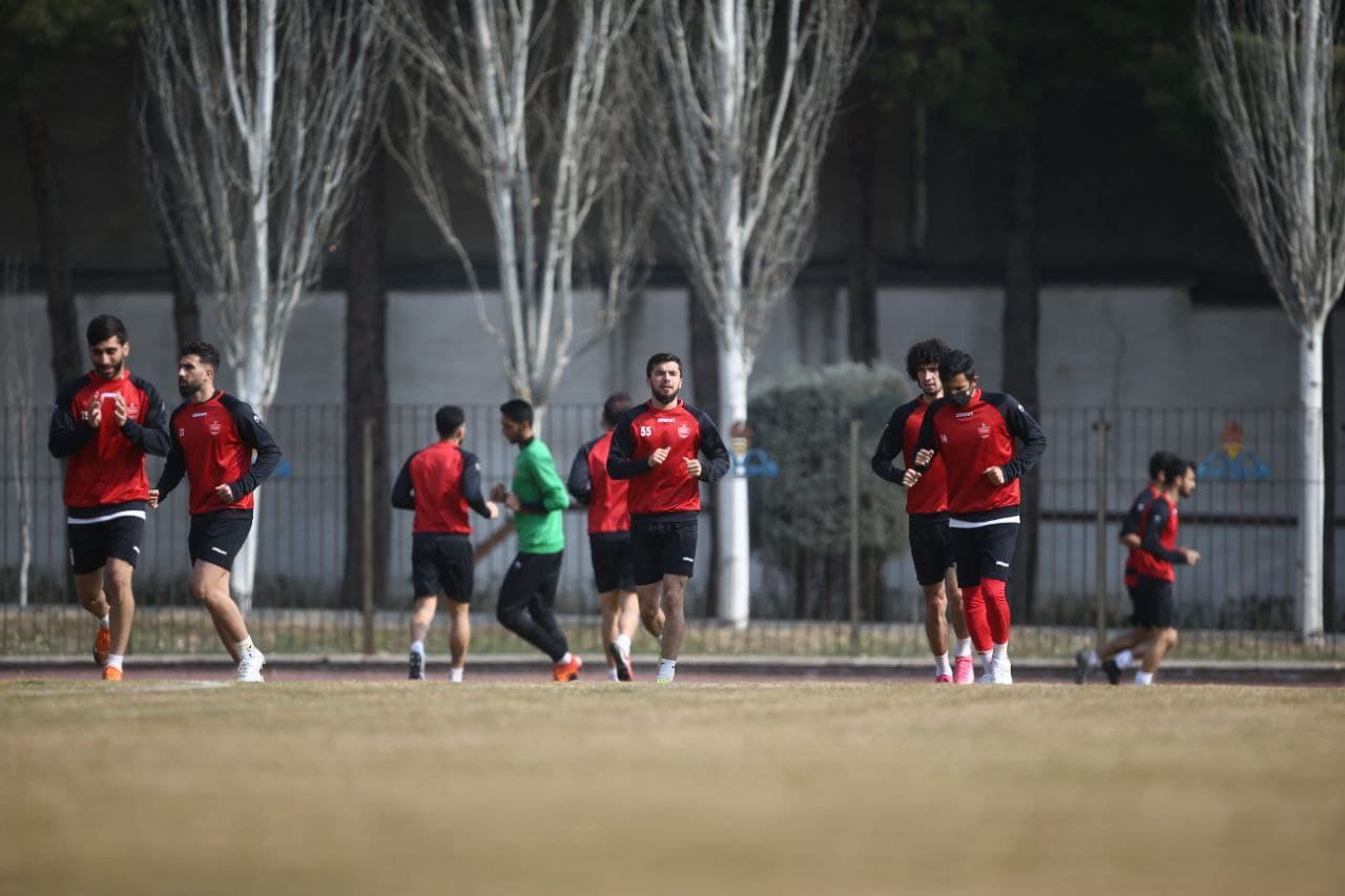 تمرین پرسپولیس