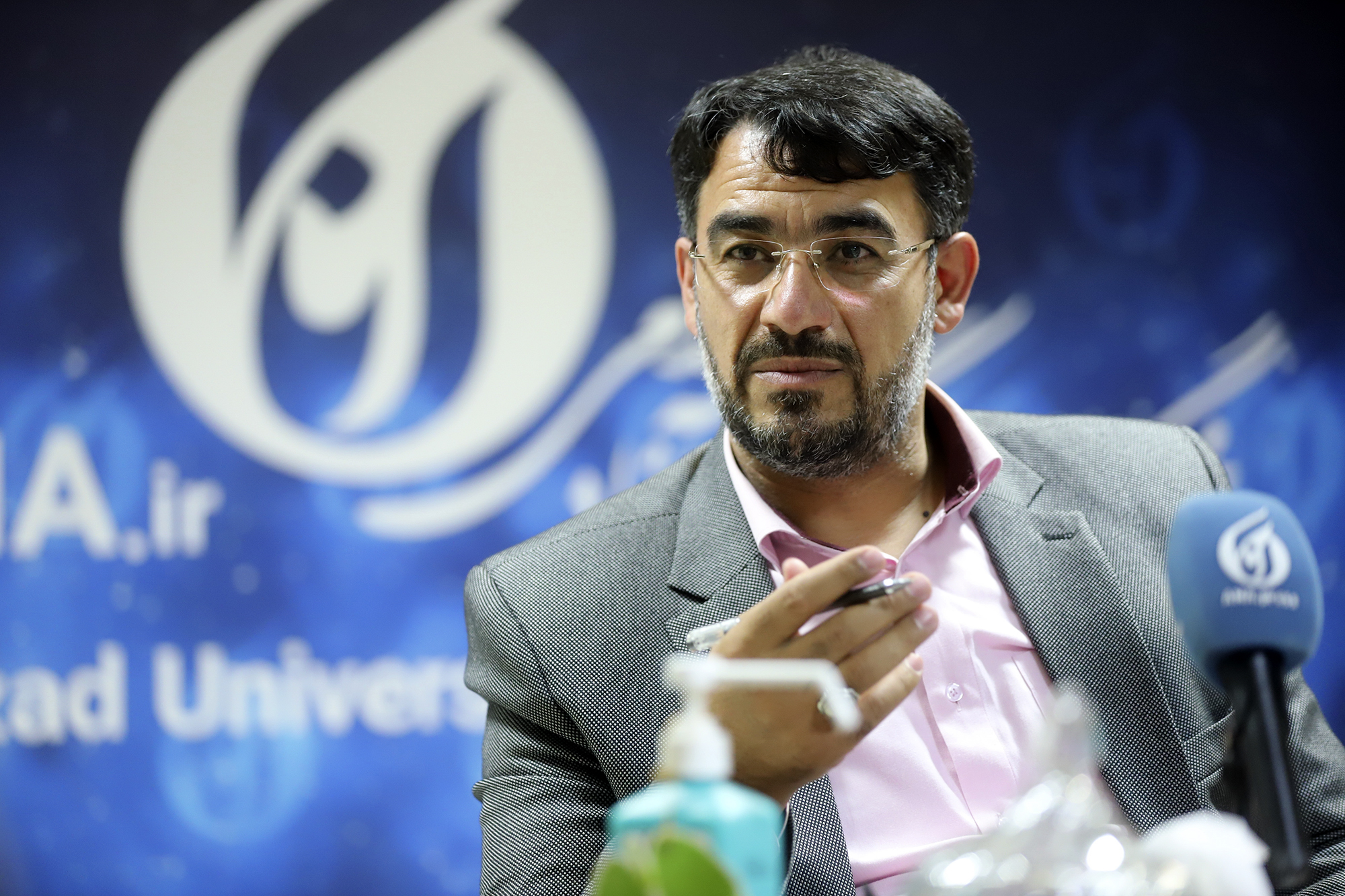 ابوالفضل یدالهی اصلان رییس دانشگاه آزاد اسلامی واحد همدان