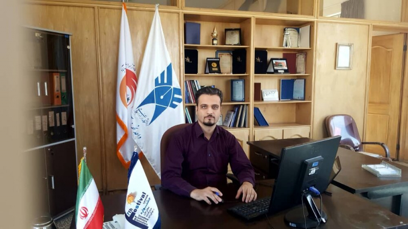 احسان روحانی مدیر مرکز رشد ساخت تجهیزات پزشکی دانشگاه آزاد نجفآباد