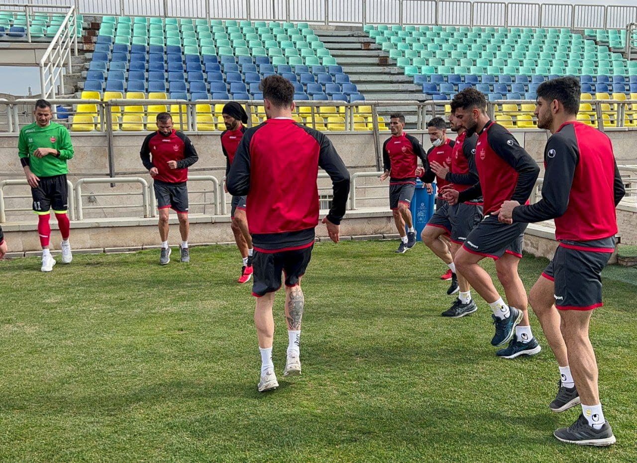 تمرین پرسپولیس
