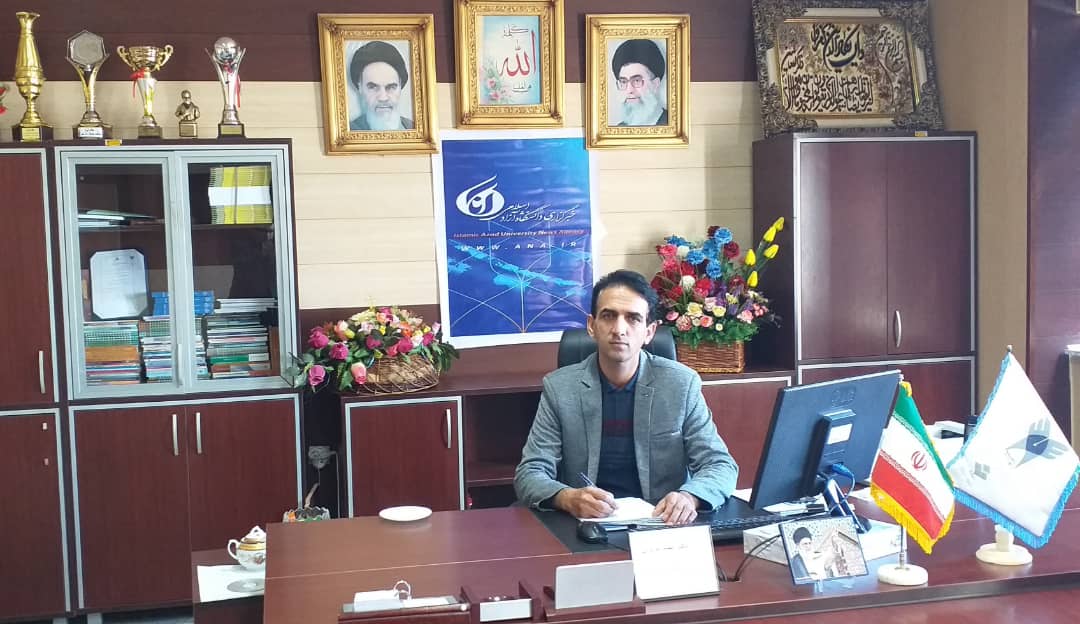 بهنام عزیزی رئیس دانشگاه آزاد ورزقان