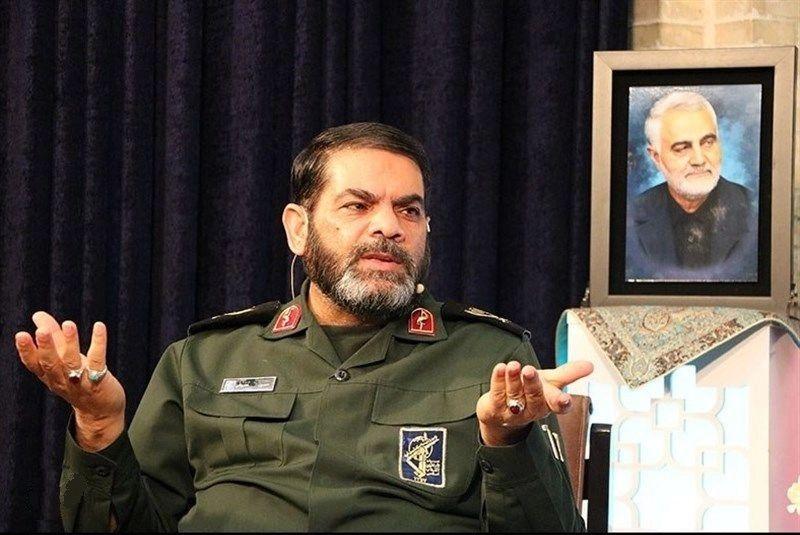 سردار حسین معروفی فرمانده سپاه ثارالله استان کرمان