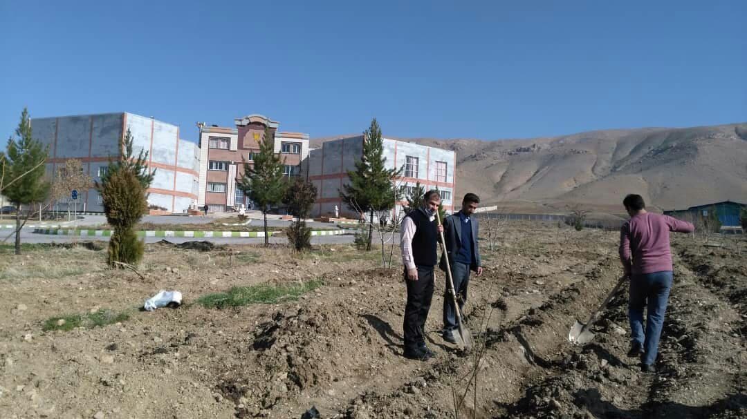 احداث گلستان تحقیقاتی گل محمدی در دانشگاه آزاد اسلامی صحنه