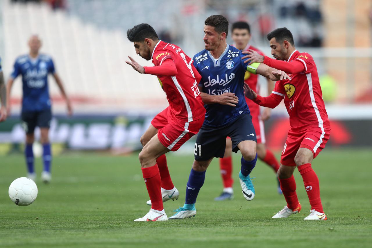 دربی پرسپولیس استقلال وریا غفوری