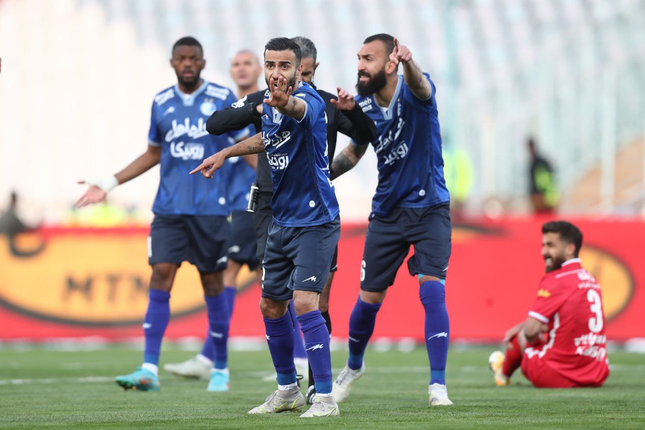 روزبه چشمی امیرارسلان مطهری دربی پرسپولیس استقلال
