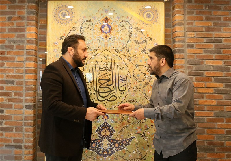 علیرضا دبیر حمید یاری رئیس سازمان لیگ کشتی
