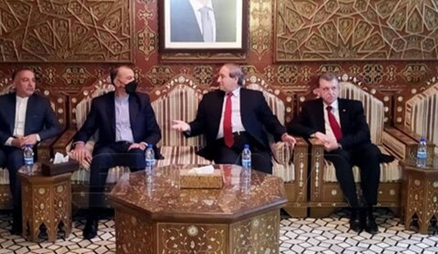امیرعبداللهیان - فیصل المقداد