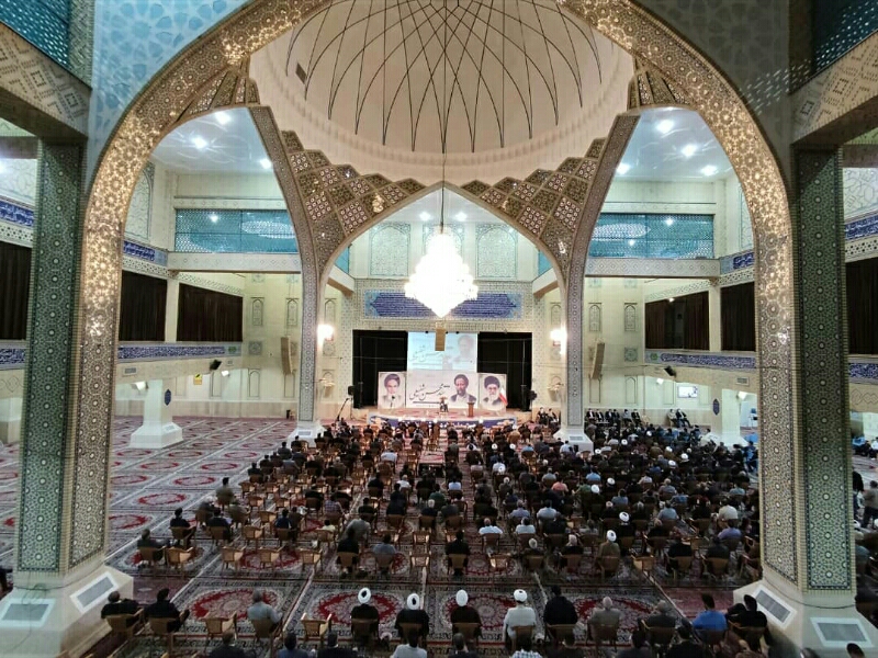 مراسم بزرگداشت زندهیاد حجتالاسلام سیدمحسن شفیعی مسئول نهاد نمایندگی مقام معظم رهبری در دانشگاههای استان خوزستان