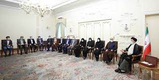 دیدار رئیسی با مسئولان