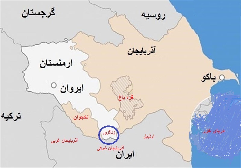 زنگزور و نخجوان