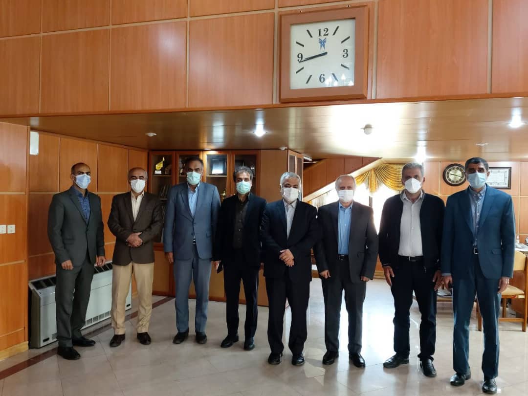 دیدار سرپرست دانشگاه آزاد قائمشهر با رئیس دانشگاه آزاد مازندران