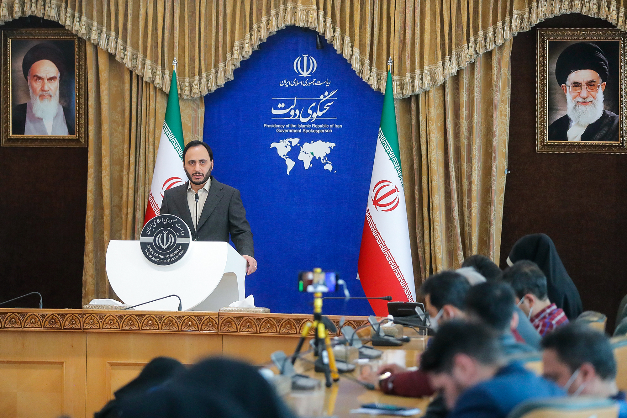 نشست خبری سخنگوی دولت _ 30 فروردین
