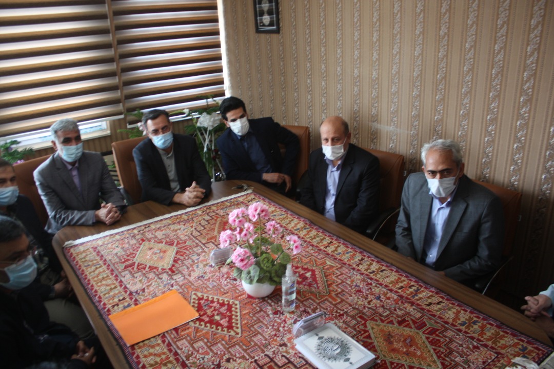 علی سلیمی در دیدار با فرماندار شهرستان اهر