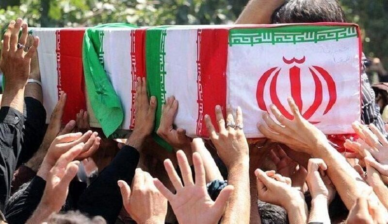 مراسم تشیع شهید