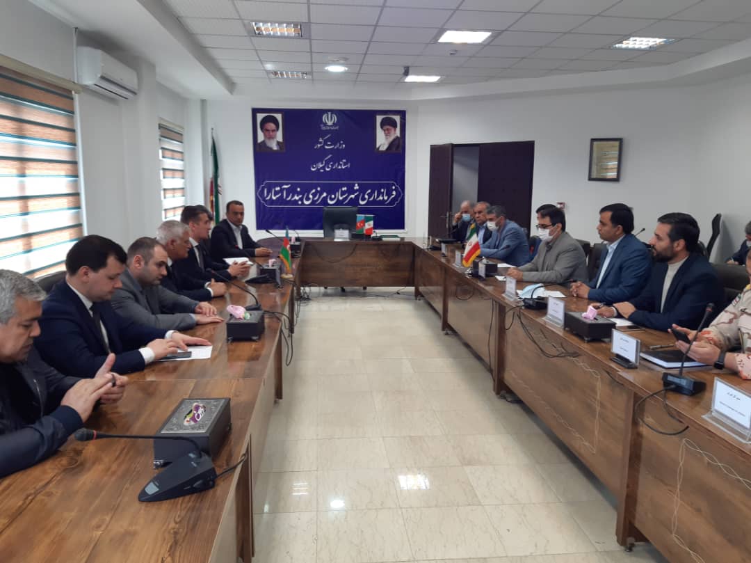 دیدار سفیر جمهوری آذربایجان با رئیس دانشگاه آزاد آستارا