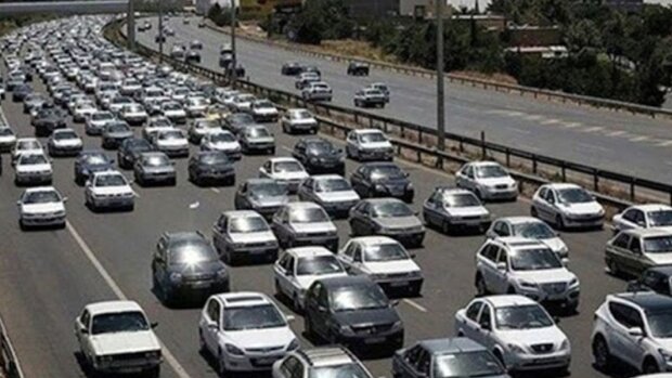 ترافیک در محورهای چالوس