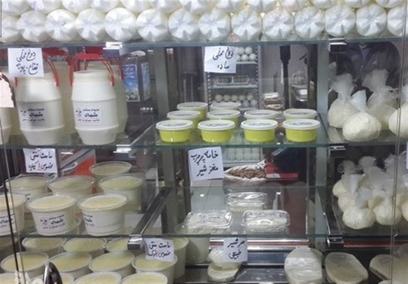 محصولات لبنی