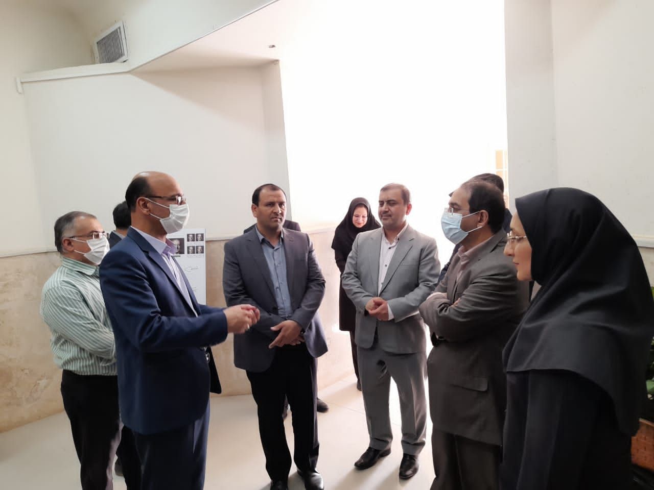بازدید معاون وزیر علوم از دانشگاه آزاد کاشان