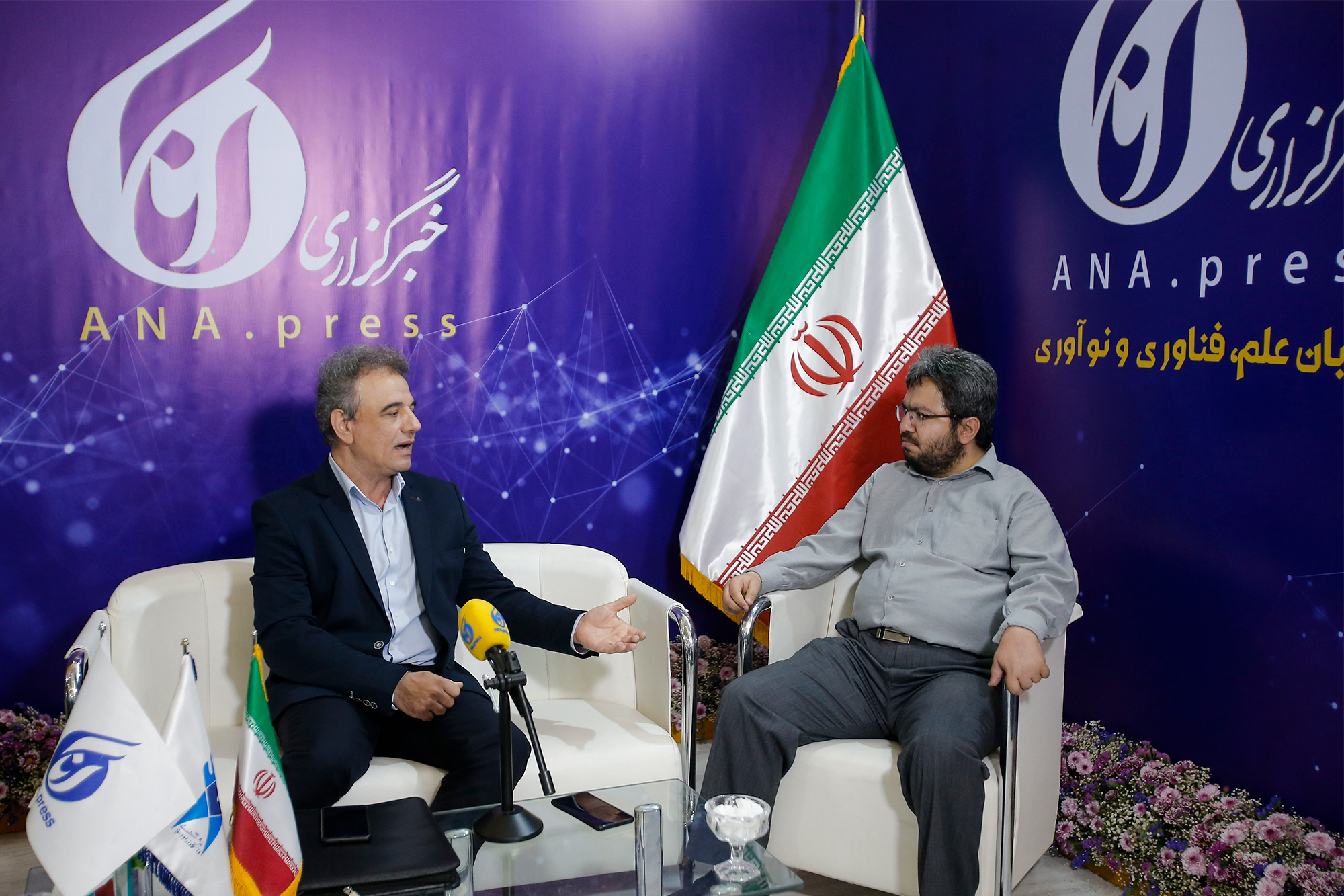 غرفه خبرگزاری آنا در دومین روز از نمایشگاه رویداد ملی عصر امید