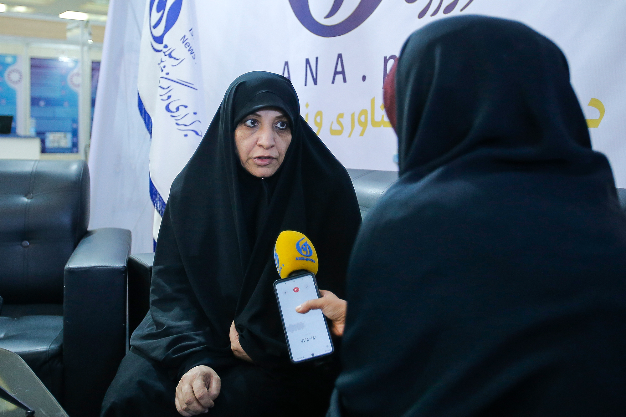 غرفه خبرگزاری آنا در دومین روز از نمایشگاه رویداد ملی عصر امید