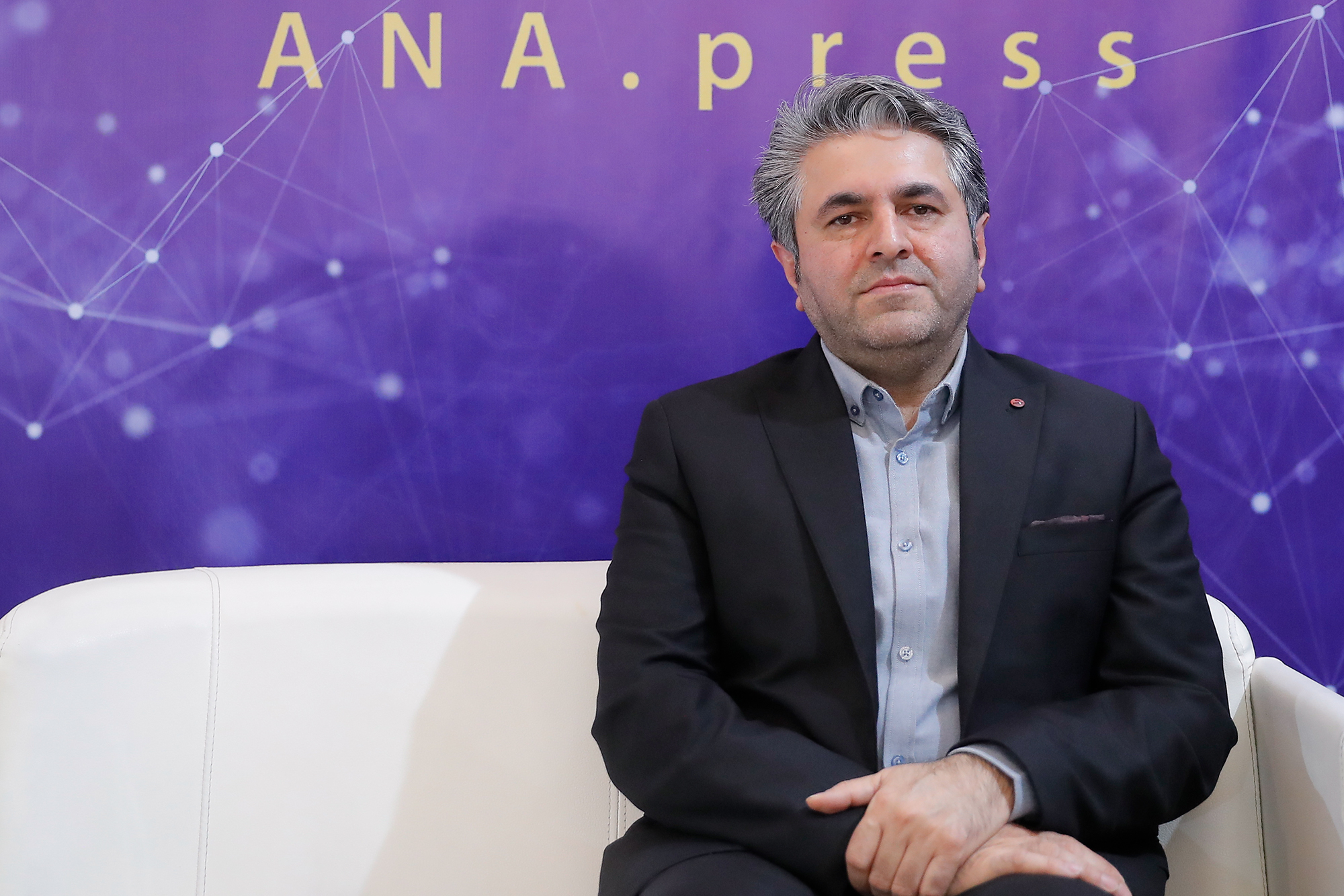 غرفه خبرگزاری آنا در روز پایانی نمایشگاه رویداد ملی عصر امید