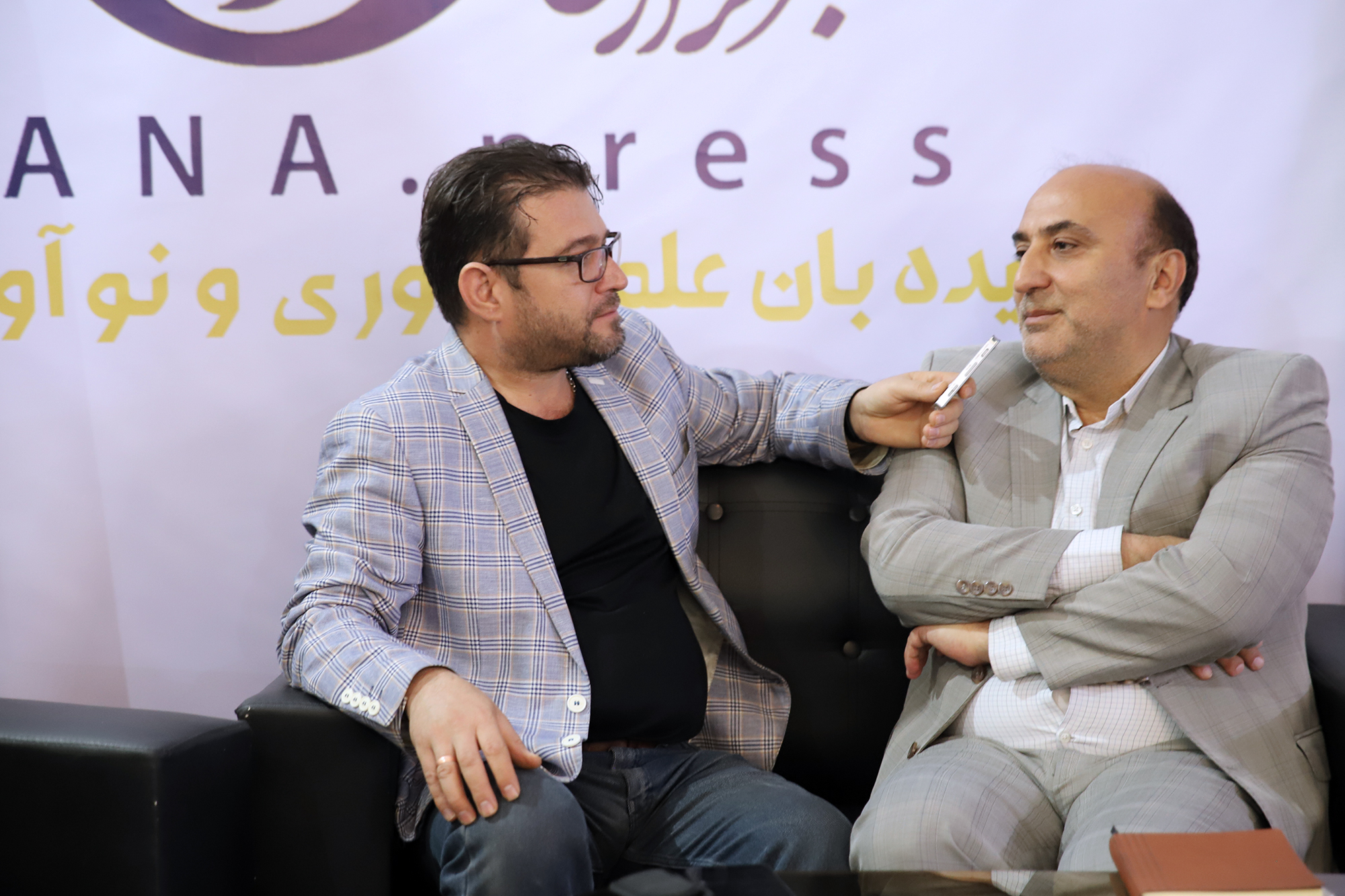 غرفه خبرگزاری آنا در روز پایانی نمایشگاه رویداد ملی عصر امید