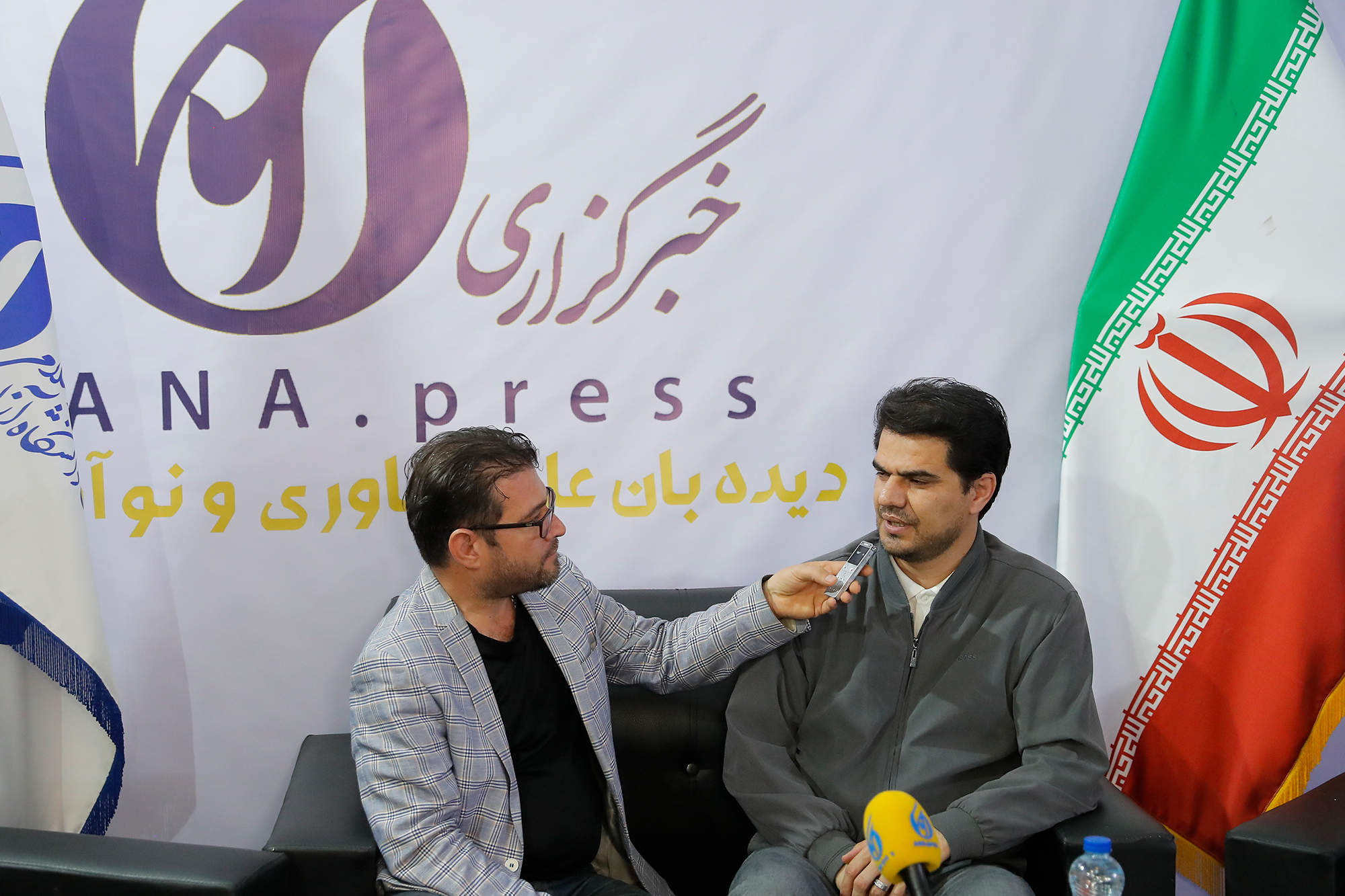 غرفه خبرگزاری آنا در روز پایانی نمایشگاه رویداد ملی عصر امید