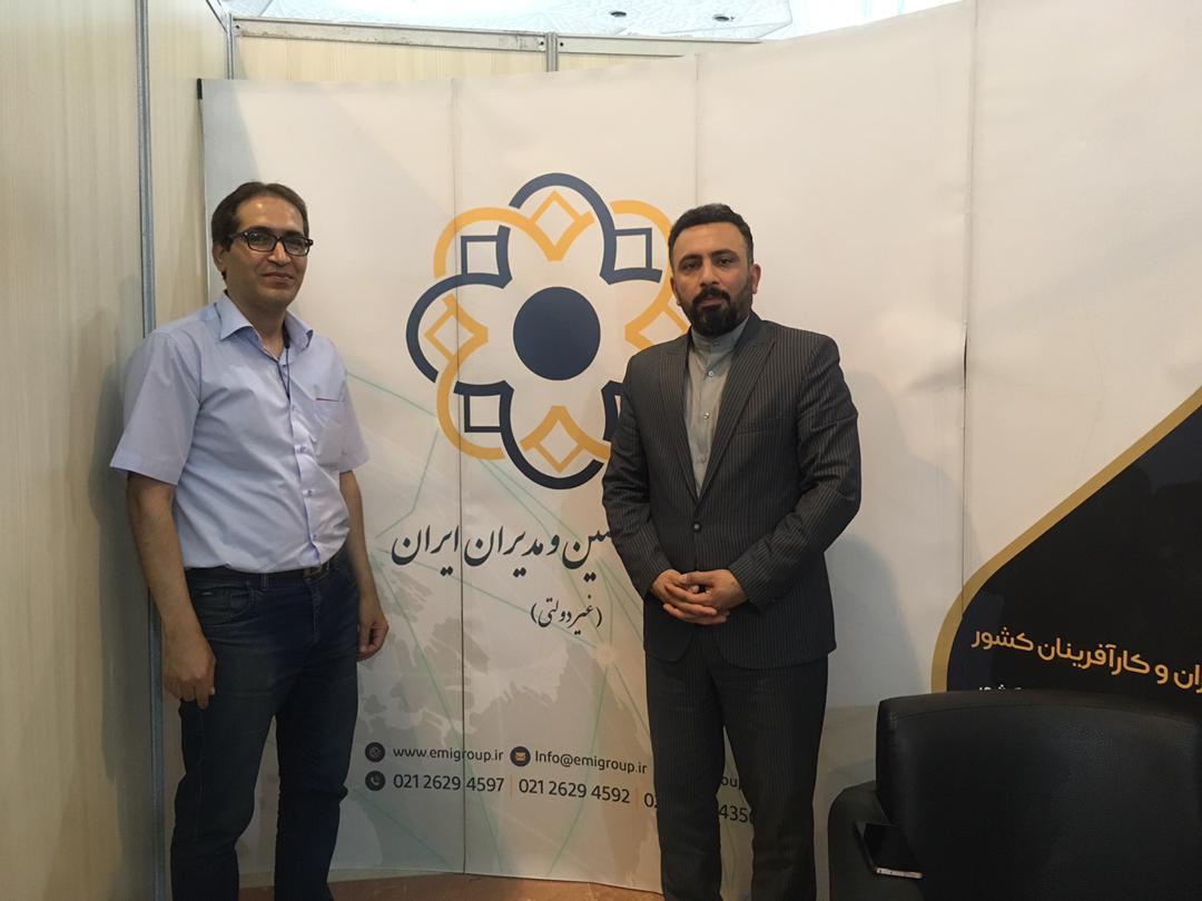 ایمان مصدری مدیرعامل سازمان متخصصین و مدیران ایران