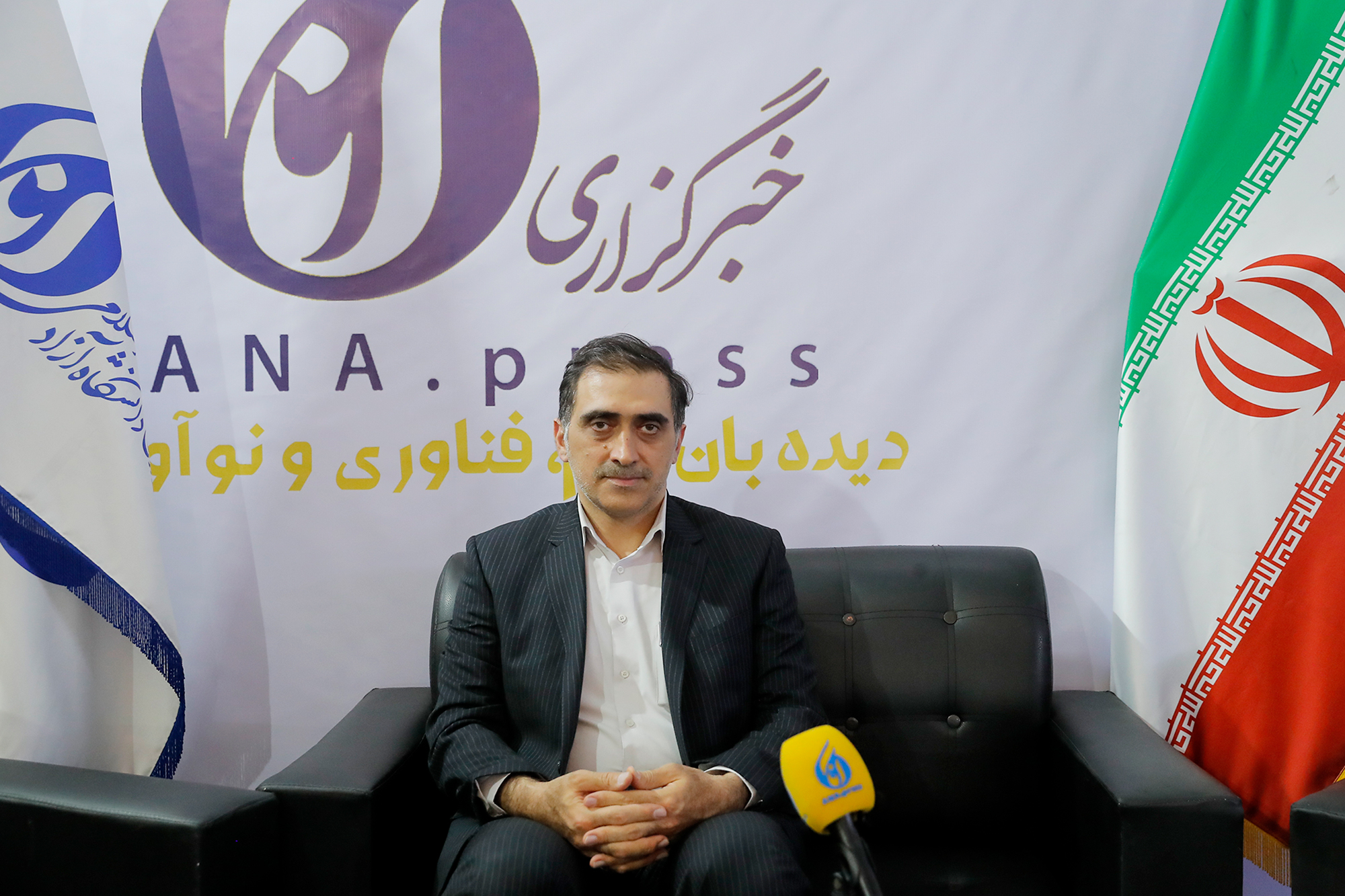 غرفه خبرگزاری آنا در روز پایانی نمایشگاه رویداد ملی عصر امید
