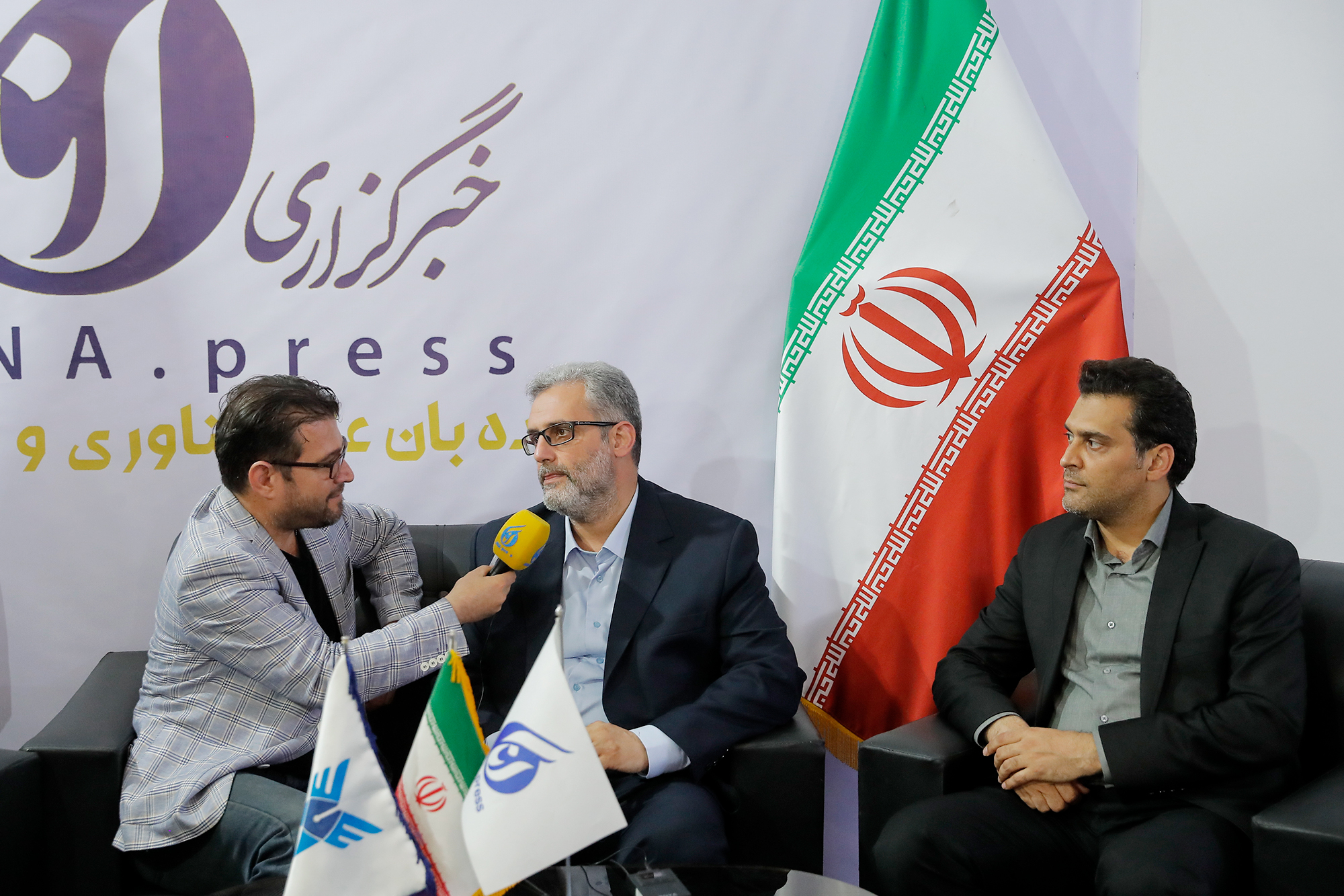 غرفه خبرگزاری آنا در روز پایانی نمایشگاه رویداد ملی عصر امید