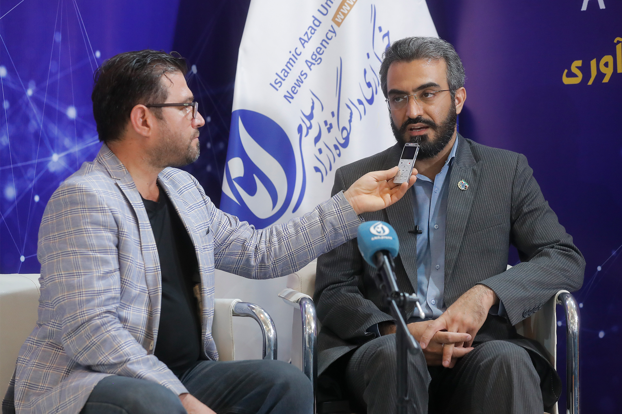 غرفه خبرگزاری آنا در روز پایانی نمایشگاه رویداد ملی عصر امید