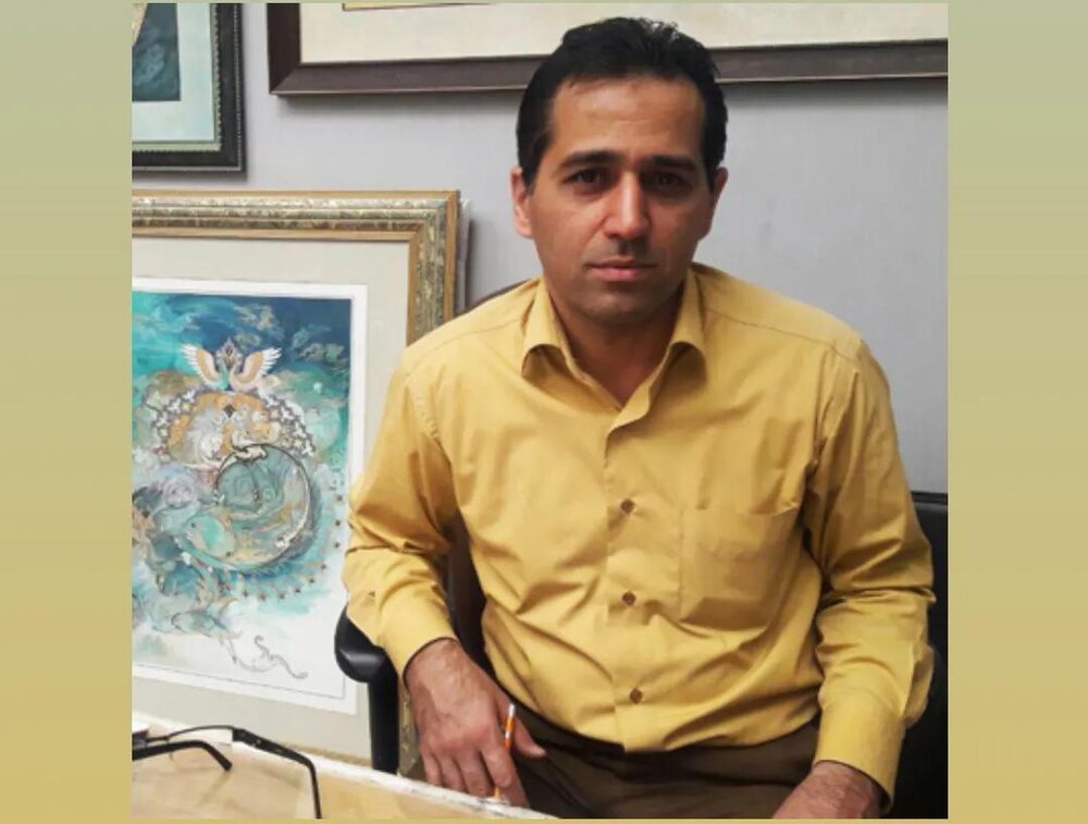 امیرحسین آقامیری هنرمند نگارگر