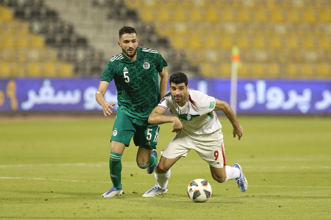 مهدی طارمی تیم ملی فوتبال ایران الجزایر