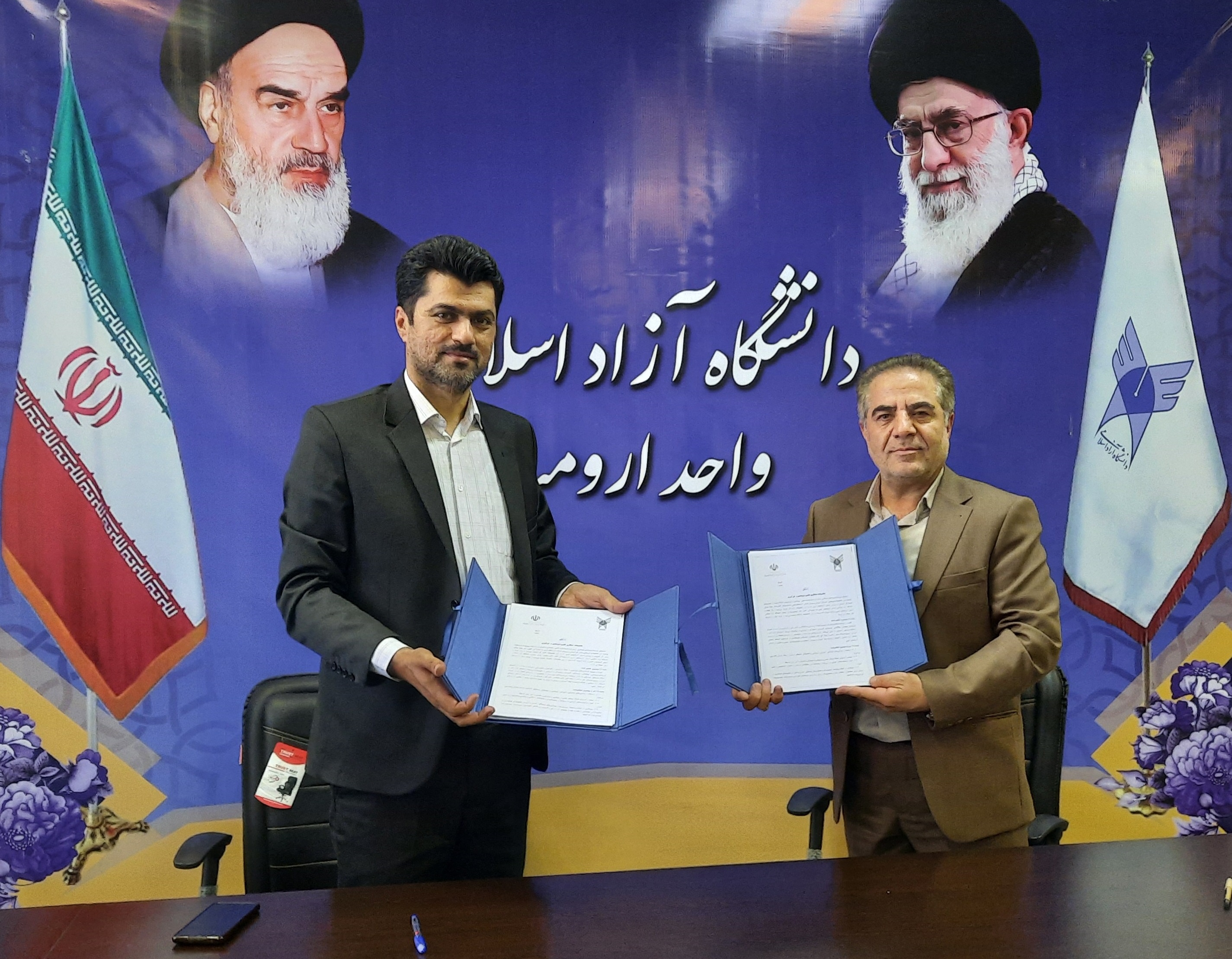 عقد تفاهمنامه دانشگاه آزاد و آموزش و پرورش آذربایجانغربی