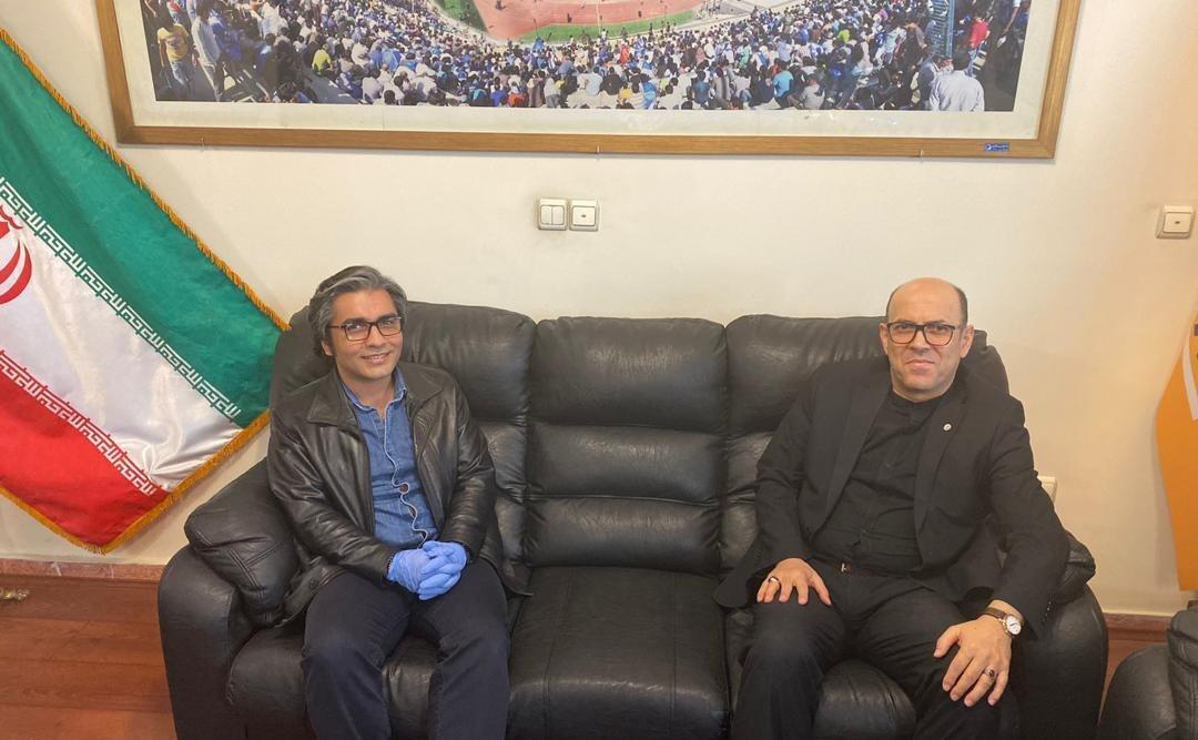 احمد سعادتمند مدیرعامل استقلال امیر رفیعی کارگردان.jpg