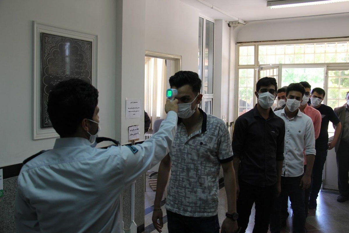 استقبال 90 درصدی دانشجویان از امتحانات حضوری آموزشکده سمای اردبیل