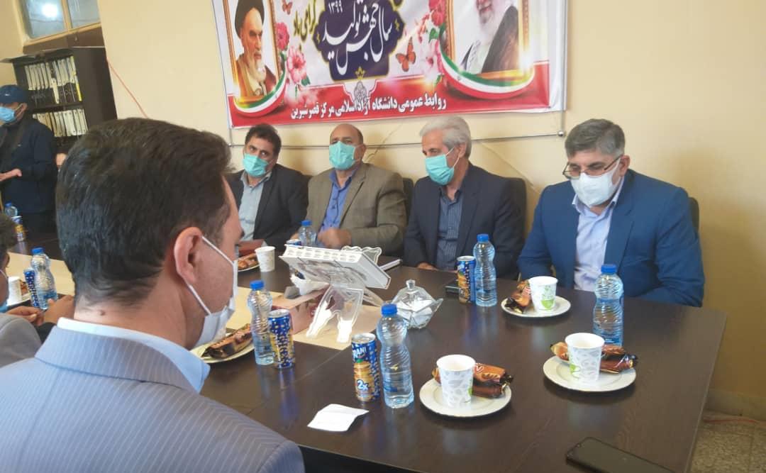 درخواست رئیس دانشگاه آزاد اسلامی قصر شیرین از نماینده مجلس