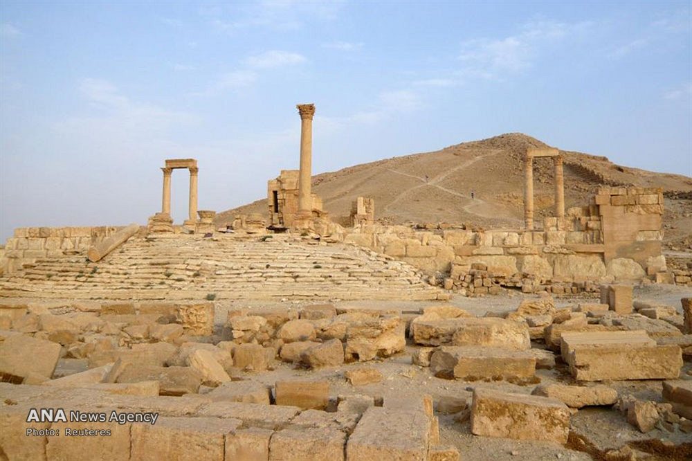 تخریب معبد باستانی به دست داعش