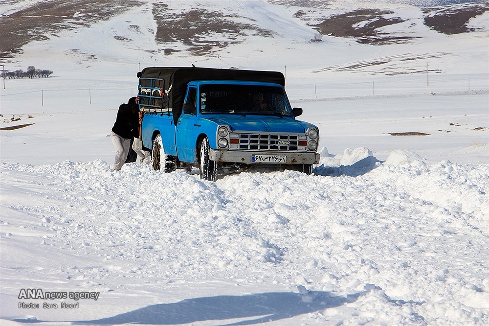زندگی در برف و کولاک
