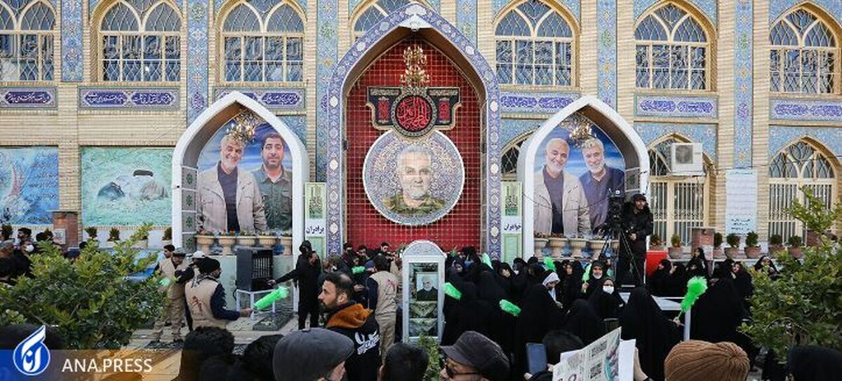 سردار قاآنی به مقام شامخ سپهبد شهید سلیمانی ادای احترام کرد