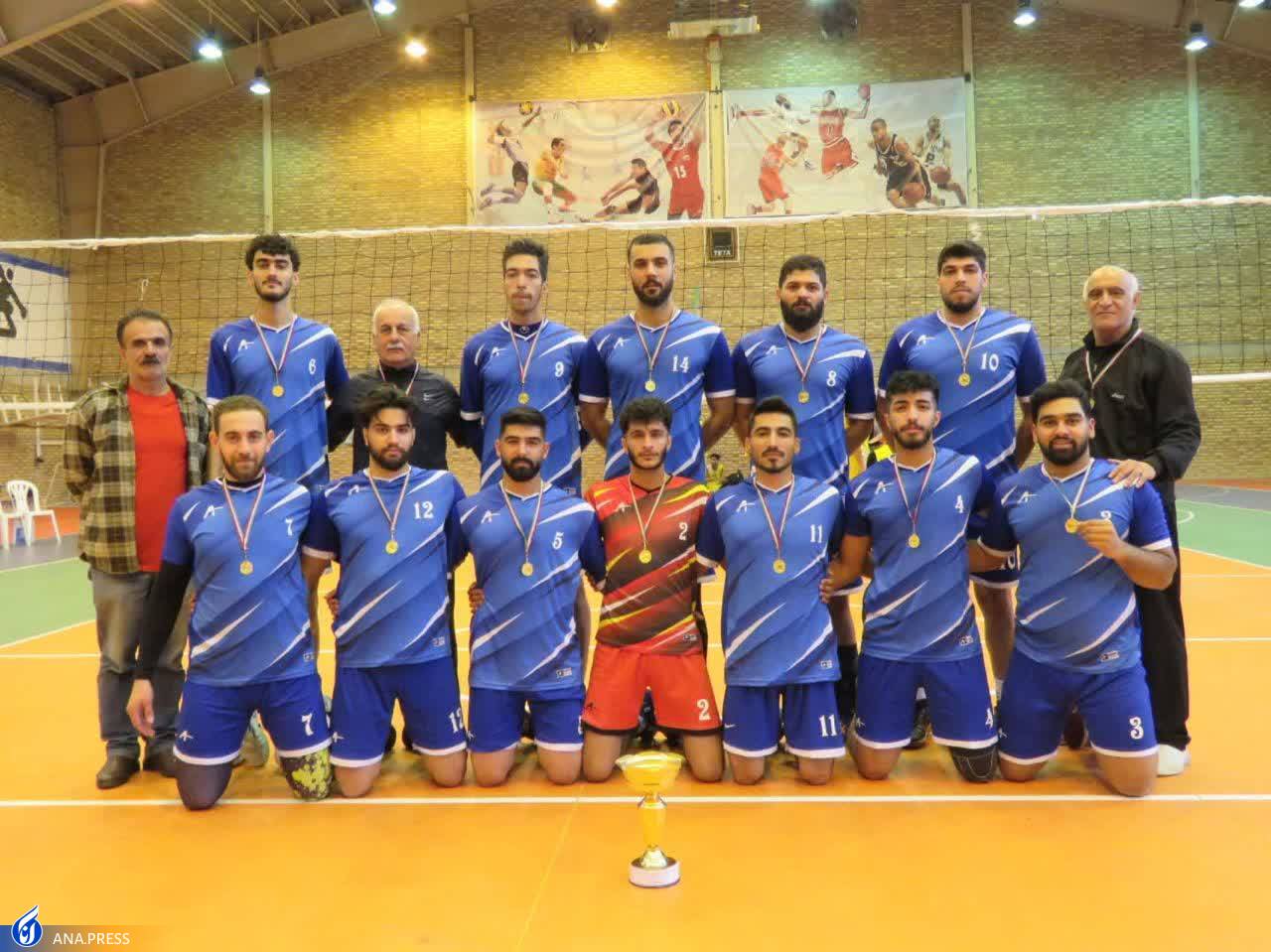 تیم بابل قهرمان مسابقات والیبال منطقه ۳ دانشگاه آزاد شد تیم بابل قهرمان مسابقات والیبال منطقه ۳ دانشگاه آزاد شد