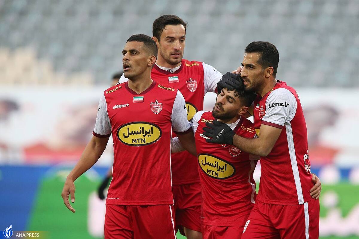پرسپولیس با جشنواره گل مقابل نساجی قهرمان نیم فصل شد