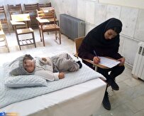 همراهی-نوزاد-با-مادر-در-امتحان-پایان-ترم