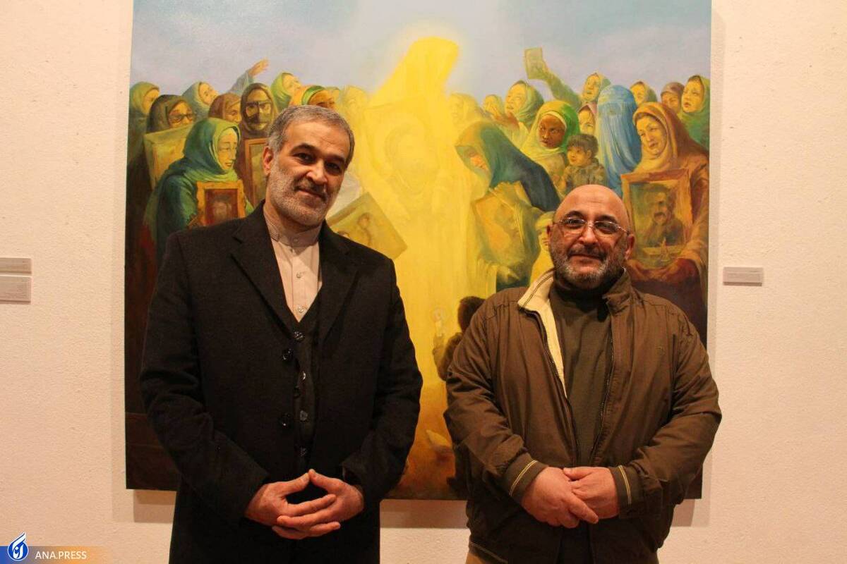 سهرابی: ویژگی شاخص آثار قدیریان اتصال انسان به نور آسمان است
