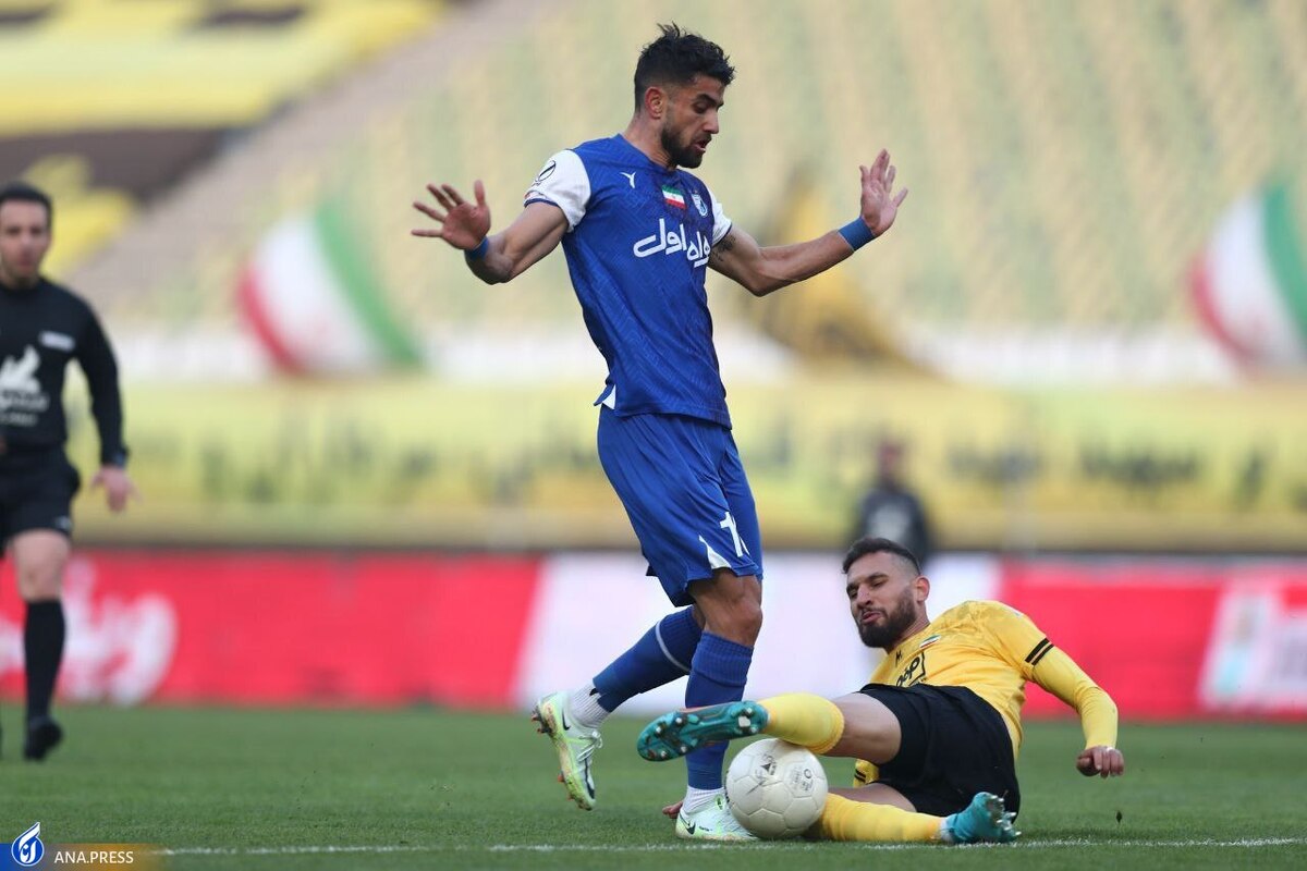 مهاجم استقلال از بازی با ملوان محروم شد
