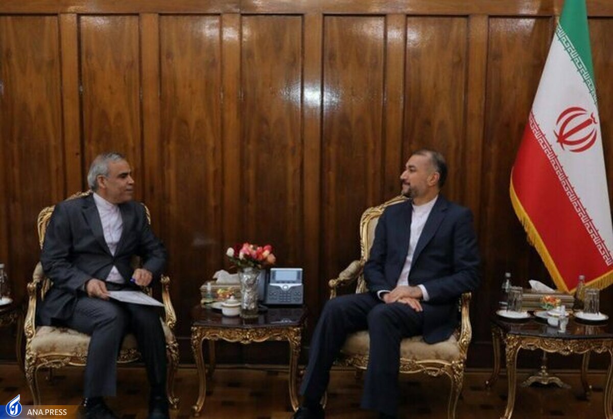 سرکنسول جدید ایران در لاهور با «امیرعبداللهیان» دیدار کرد