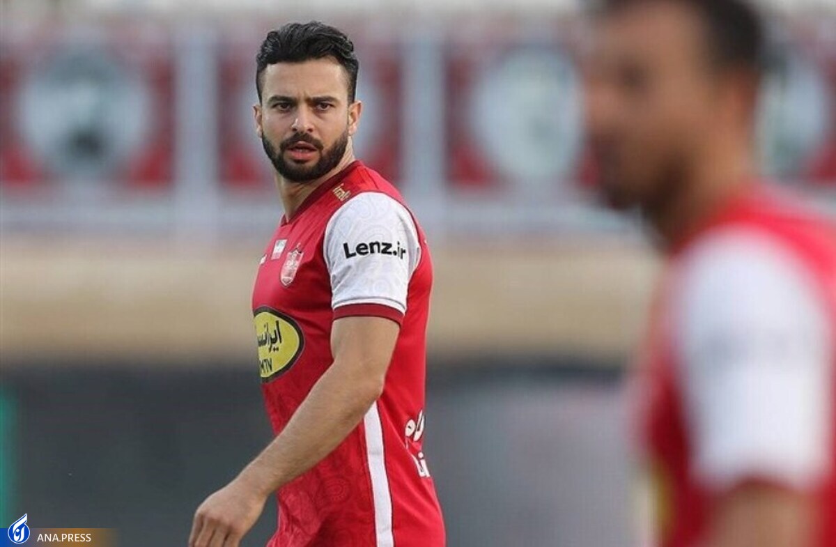 محرومیت هافبک پرسپولیس مقابل فولاد