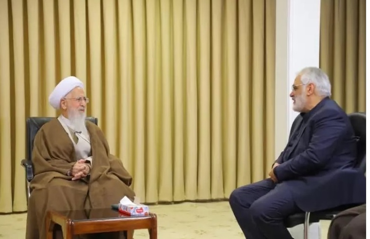 دکتر طهرانچی با آیت‌الله العظمی جوادی آملی دیدار کرد