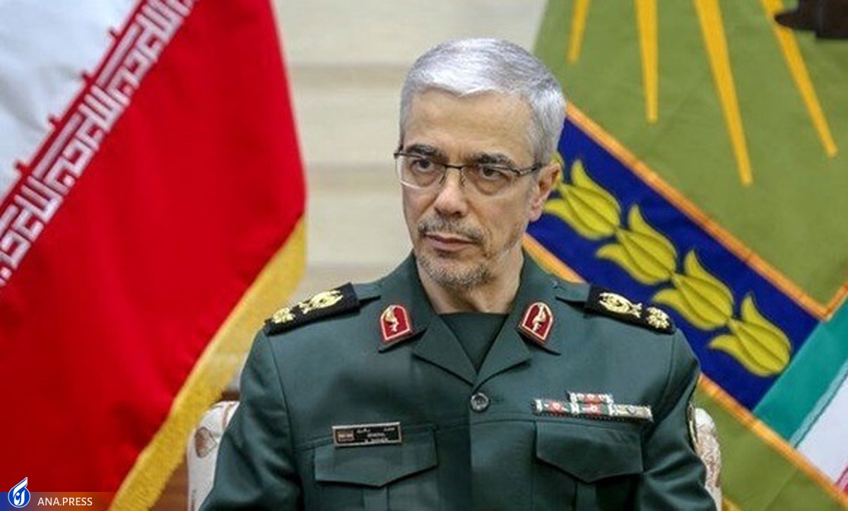 سرلشکر باقری:رفع ناامنیها نیازمند عزم جهانی است